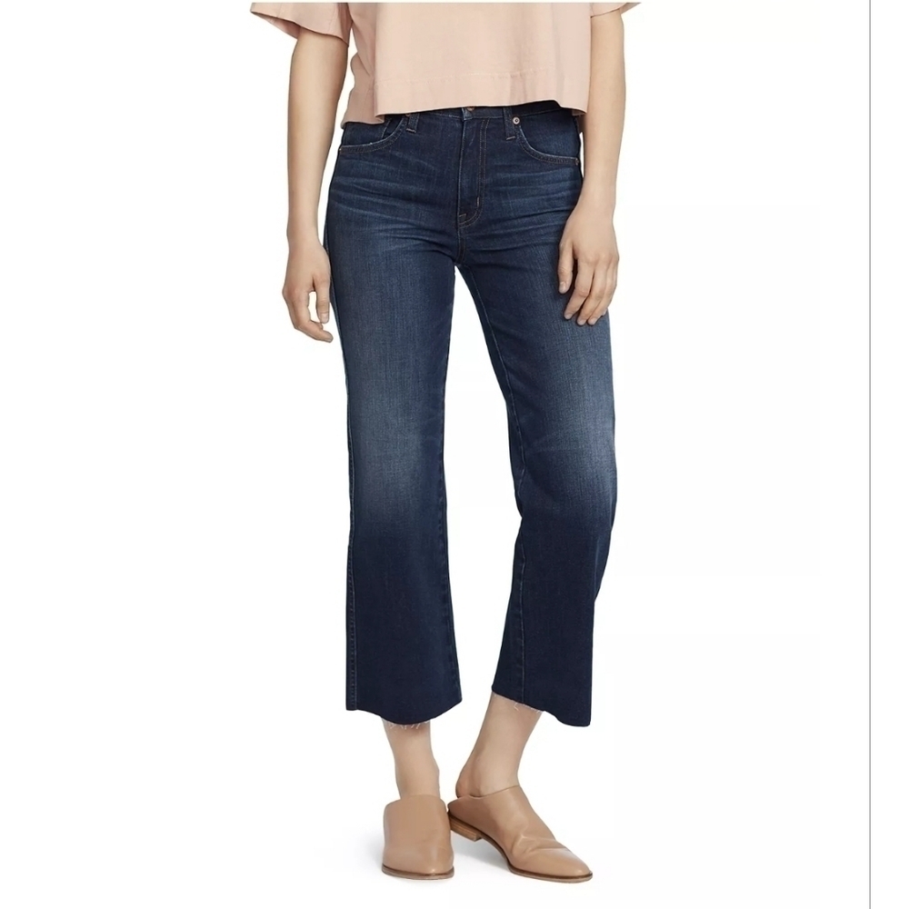 Ella Moss Cropped Wide-Leg Jeans in Vivien Sz. 29
